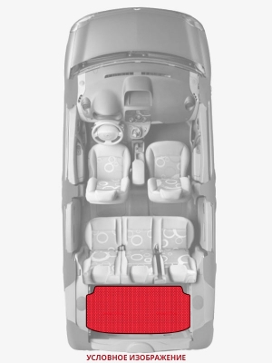 ЭВА коврики «Queen Lux» багажник для Ford Thunderbird V
